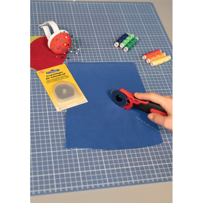 KLEIBER tapis de coupe A2, pliable, rose, 600×450 mm