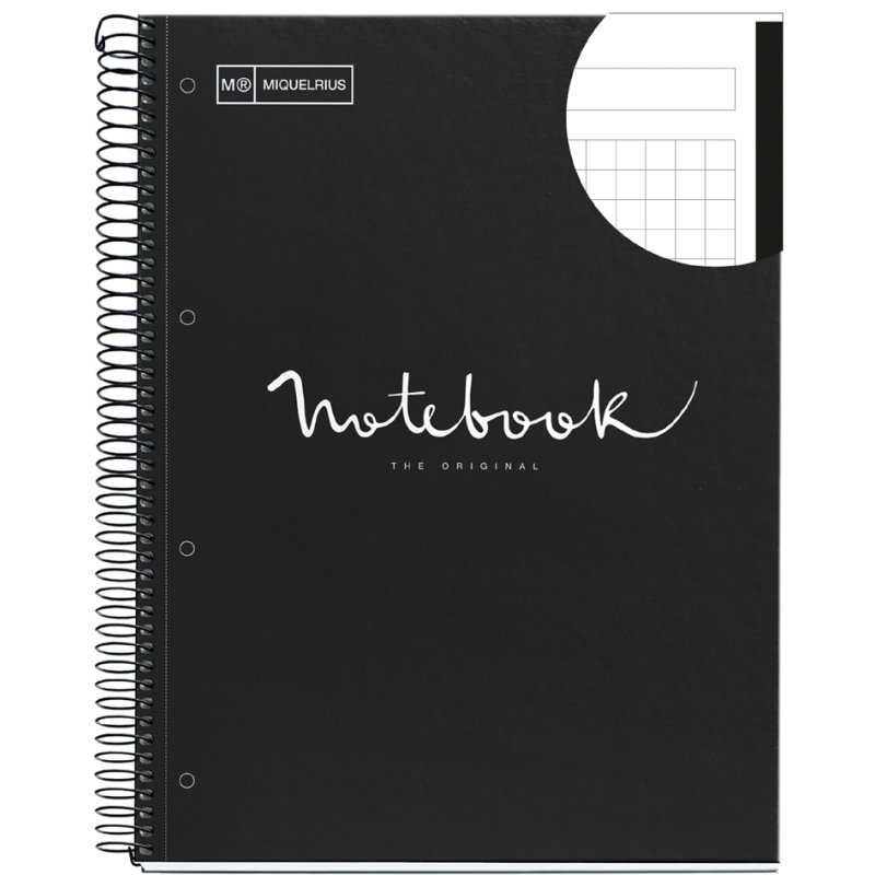 MIQUELRIUS collegeblock Notebook Emotions A4, geruit, mint, 80 vel