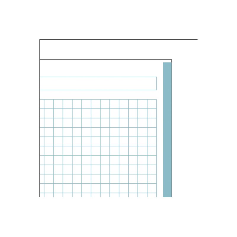 MIQUELRIUS collegeblock Notebook Emotions A4, geruit, mint, 80 vel