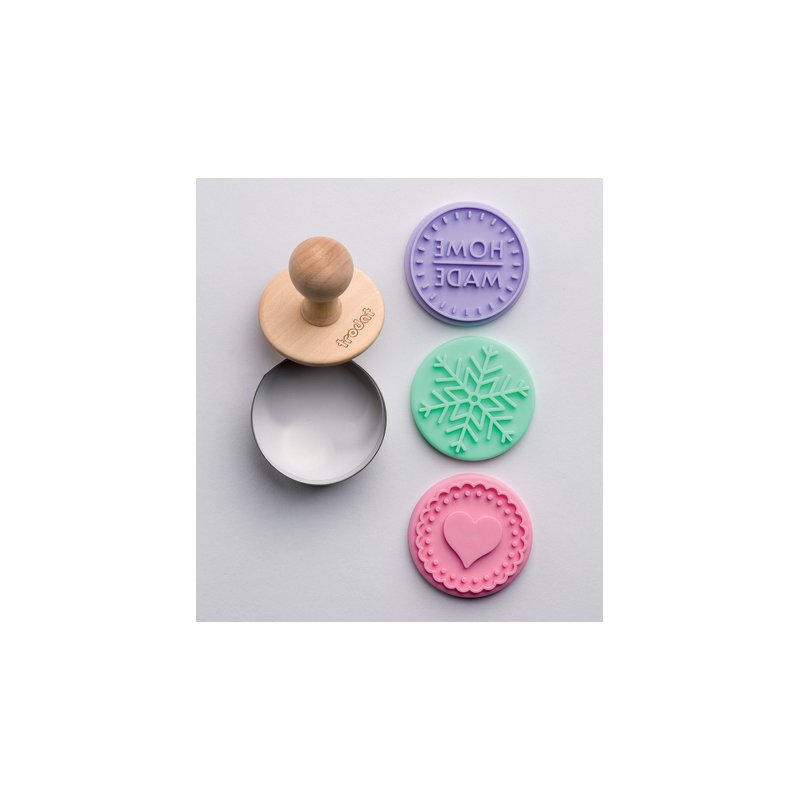 trodat koekjesstempelset Cookie Stamp, 3 motieven, 60 mm, 9 sets