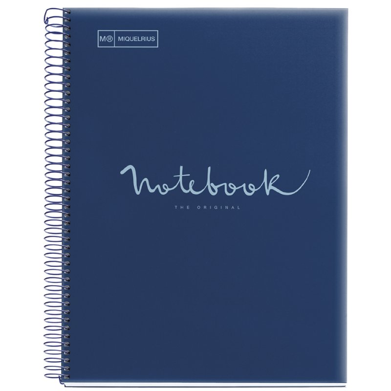 MIQUELRIUS collegeblok Notebook EMOTIONS, A4, rood, 80 vel