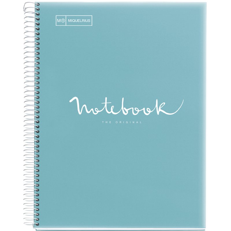 MIQUELRIUS collegeblok Notebook EMOTIONS, A4, rood, 80 vel
