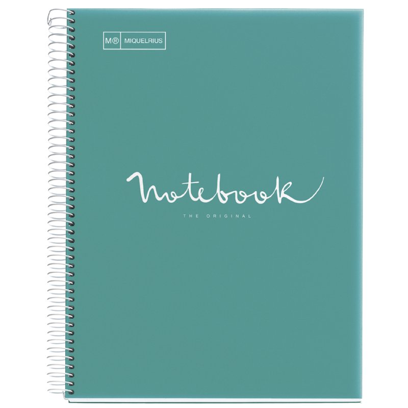 MIQUELRIUS collegeblok Notebook EMOTIONS, A4, rood, 80 vel