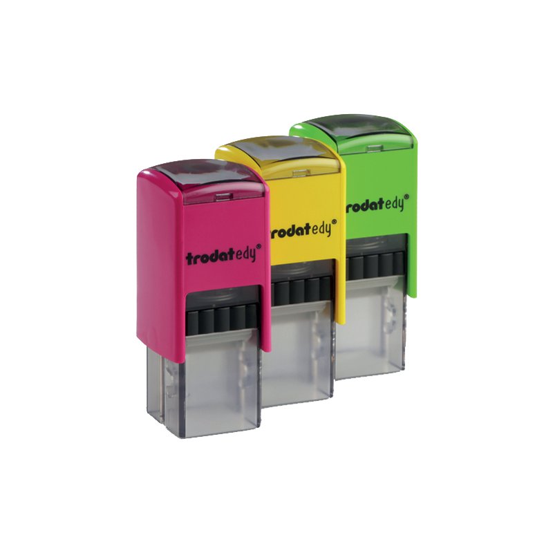 trodat 4922 PRINTY motivatiestempel, zelfinkend, 19 × 19 mm, lama motief mint