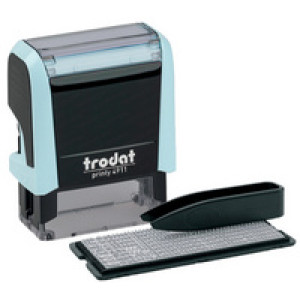 trodat tekststempel-set Printy 4911 Typomatic, zelf samen te stellen, 38×14 mm, zwart