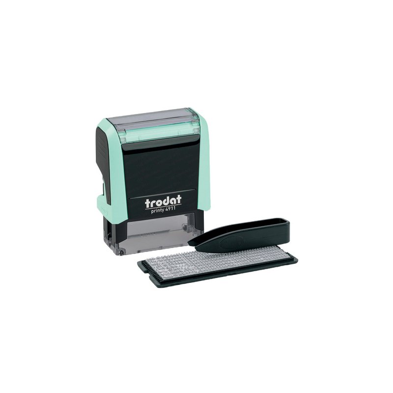 trodat tekststempel-set Printy 4911 Typomatic, zelf samen te stellen, 38×14 mm, zwart