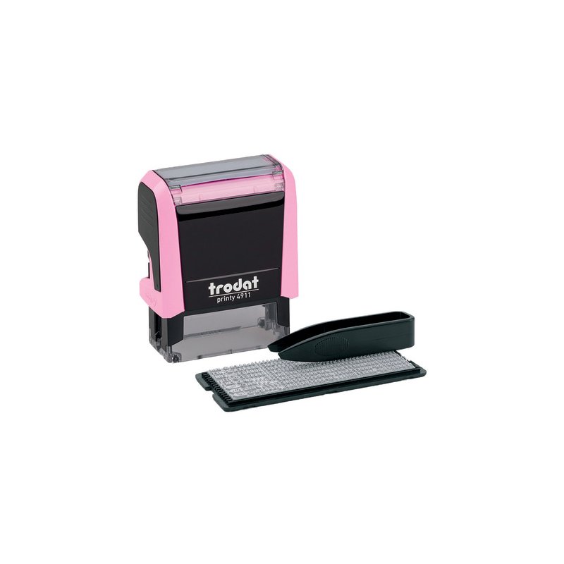 trodat tekststempel-set Printy 4911 Typomatic, zelf samen te stellen, 38×14 mm, zwart