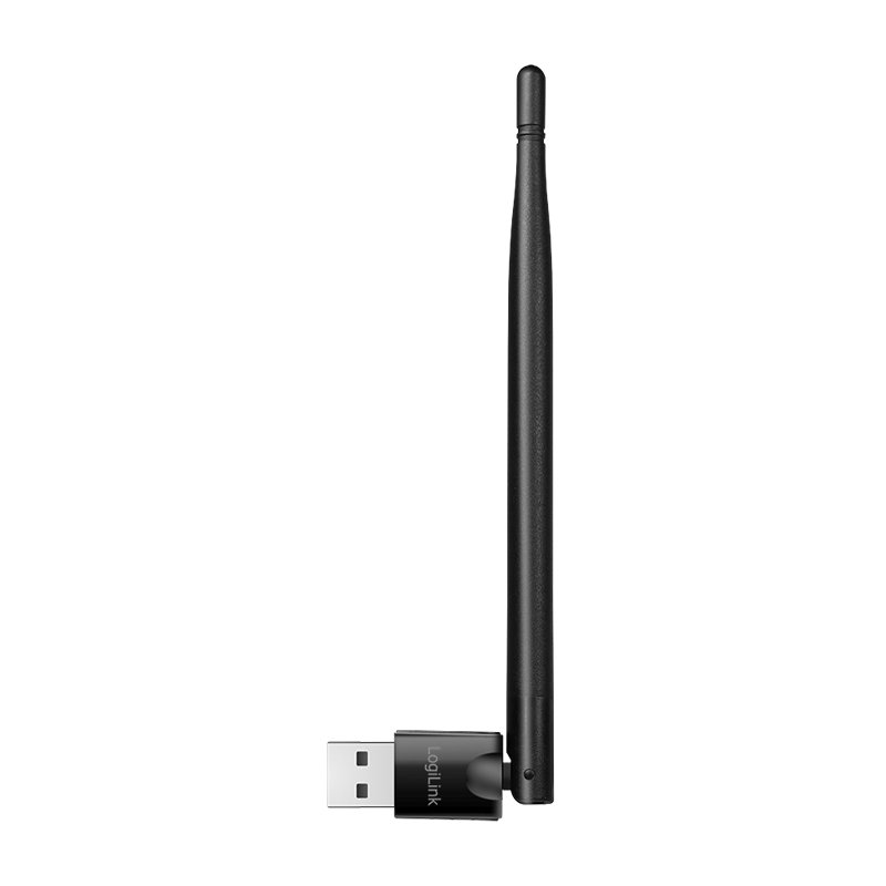 LogiLink Adaptateur USB Bluetooth 5.3 avec antenne, noir, portée 150 m