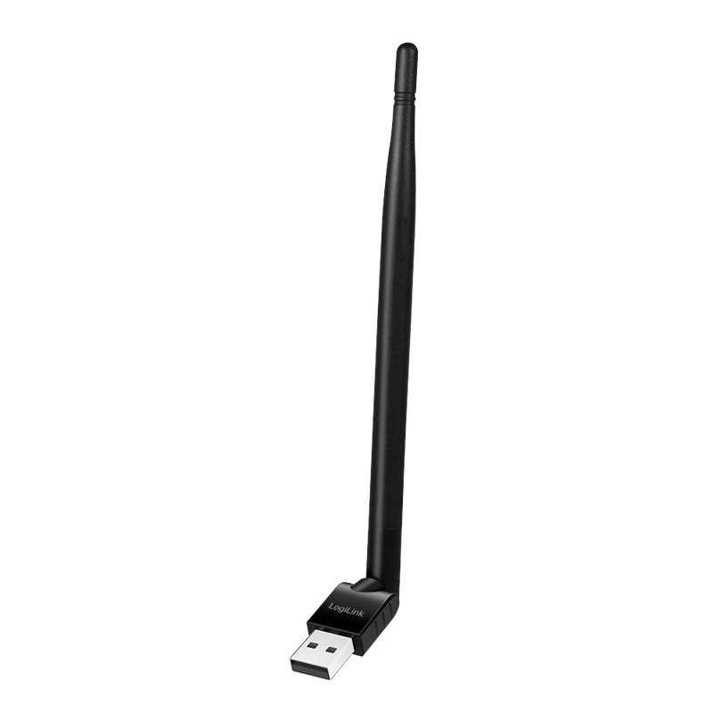 LogiLink Adaptateur USB Bluetooth 5.3 avec antenne, noir, portée 150 m