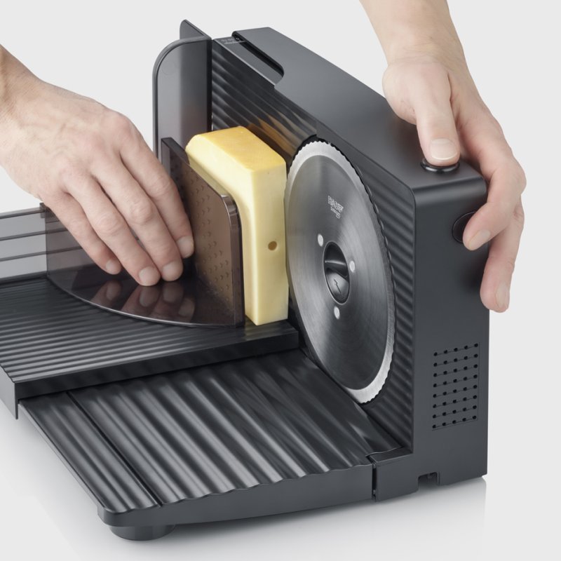 SEVERIN trancheuse AS 9578, 100 Watts, gris pierre