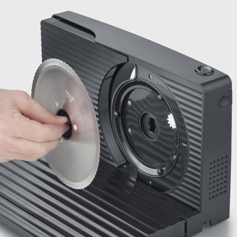 SEVERIN trancheuse AS 9578, 100 Watts, gris pierre