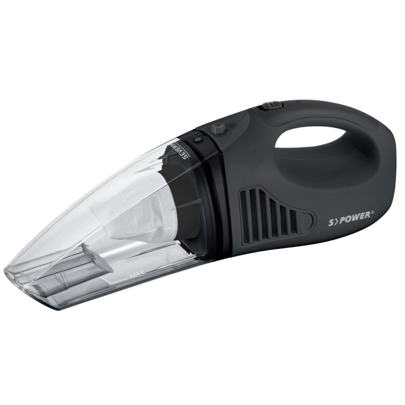 SEVERIN aspirateur à main sans fil S'Power home&car, noir-mat, batterie Li-ion 7,4V