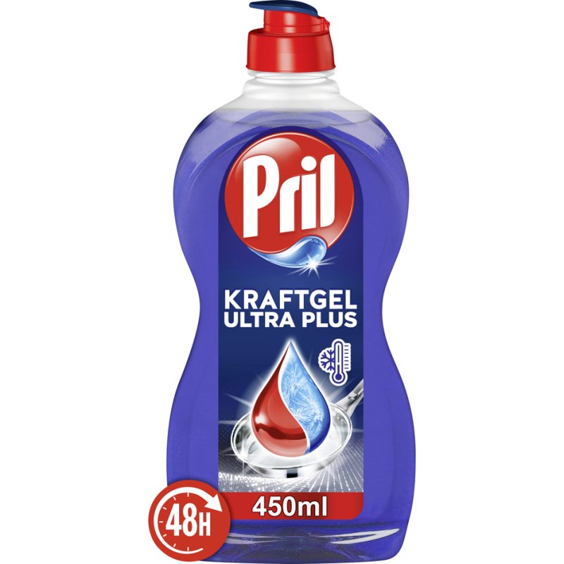 Pril afwasmiddel Kraft Gel Ultra Plus, 450 ml