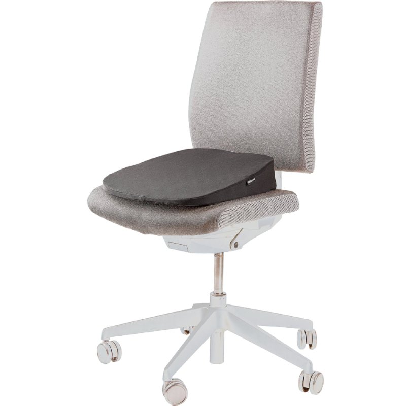 Fellowes coussin ergonomique Breyta, mousse, polyester recyclé, noir