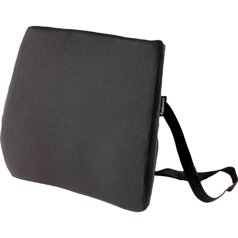 Fellowes back cushion Breyta, foam, black, 38×7×33 cm
