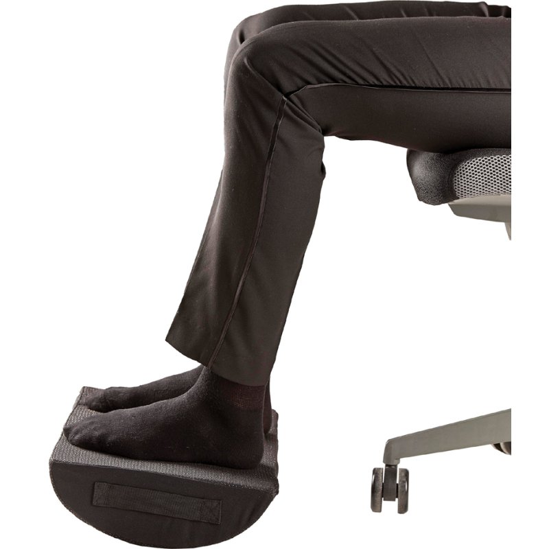 Fellowes repose-pieds Breyta, fonction bascule, 450 × 300 × 100 mm, noir