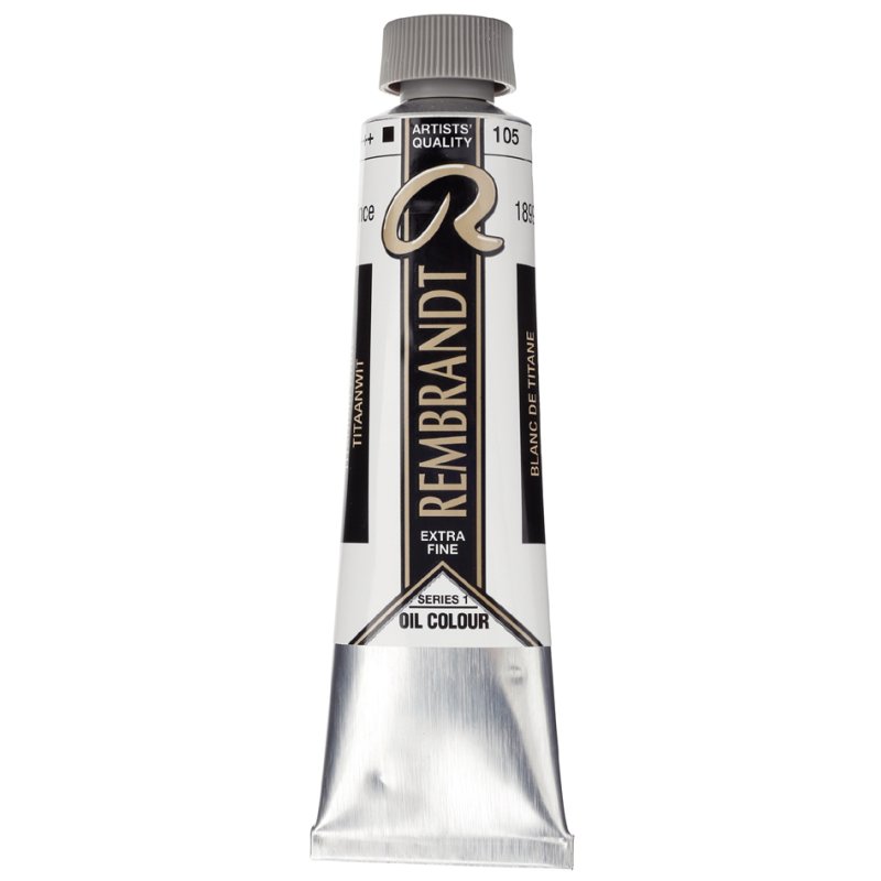 Royal Talens Rembrandt peinture à l'huile, jaune de cadmium moyen, 40 ml