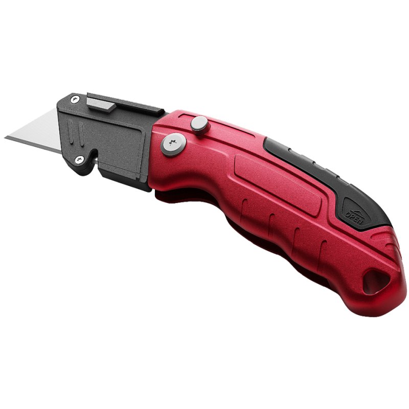 Hansa cutter HS-100.19, lame universelle, 19 mm, noir-rouge