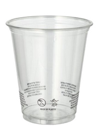 STARPAK drinkbekers PET, transparant, 0,25 liter, 50 stuks