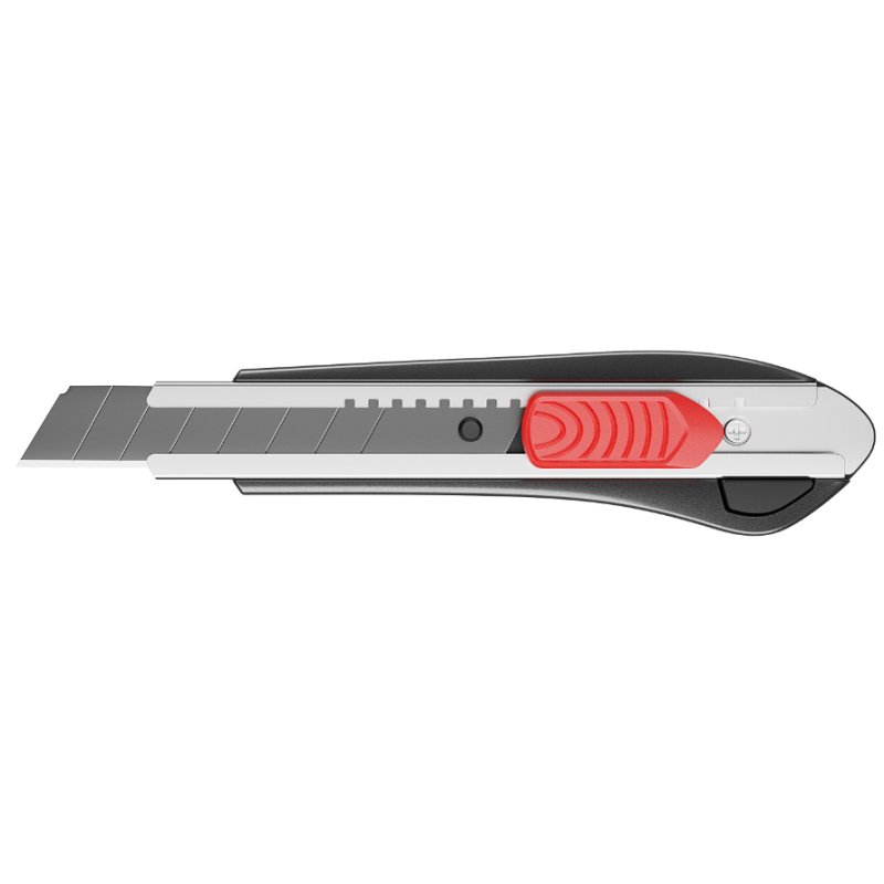 Hansa Stanley couteau HP-101.18, lame 18 mm, noir-argent