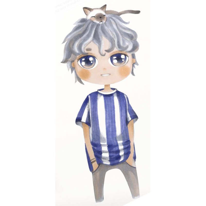 COPIC Ciao markers Manga Starter Set Serene, 3 stiften, papierblok A5