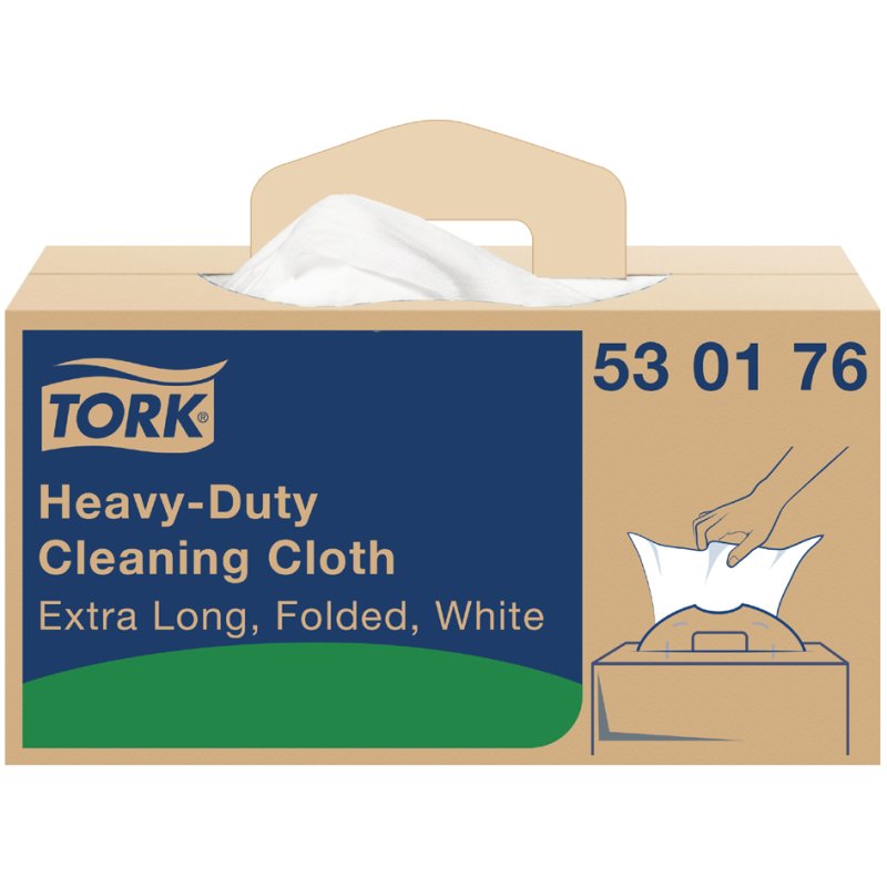 Tork chiffons nettoyants tout usage, 415 × 355 mm, bleu, 180 pièces