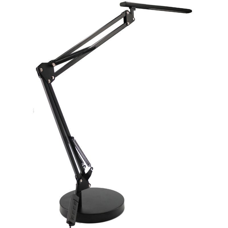 UNiLUX Lampe de bureau LED SWINGOLED 2.0, noir, 13W, 1450 lumens