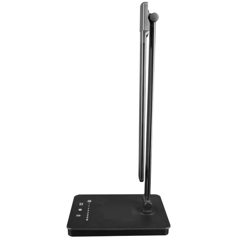 UNiLUX NOVY Lampe de bureau LED, noir, graduable, 905 lumens