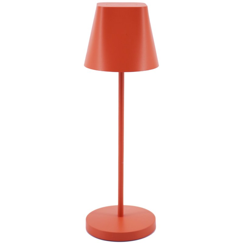 UNiLUX lampe de bureau LED rechargeable AVA, orange, avec pied