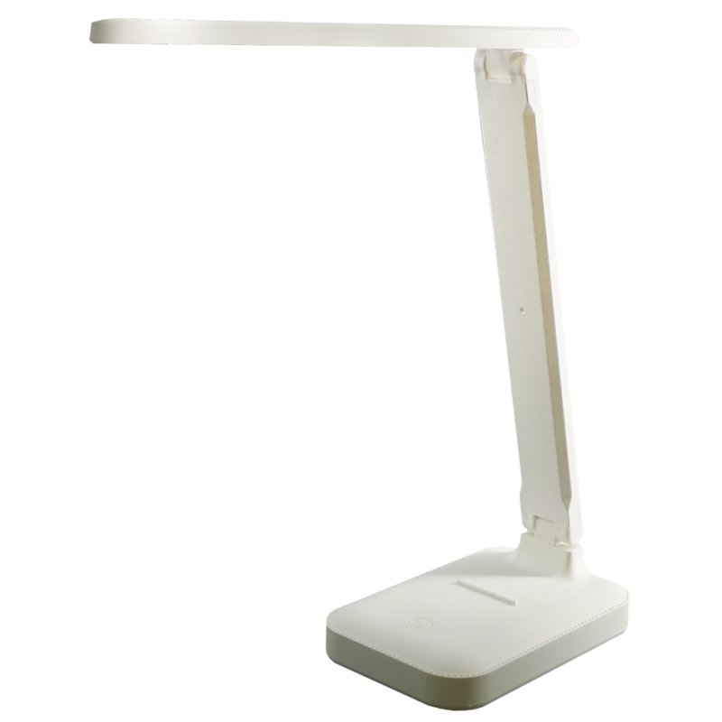 UNiLUX KAPA rechargeable LED desk lamp, white, foldable, touch switch