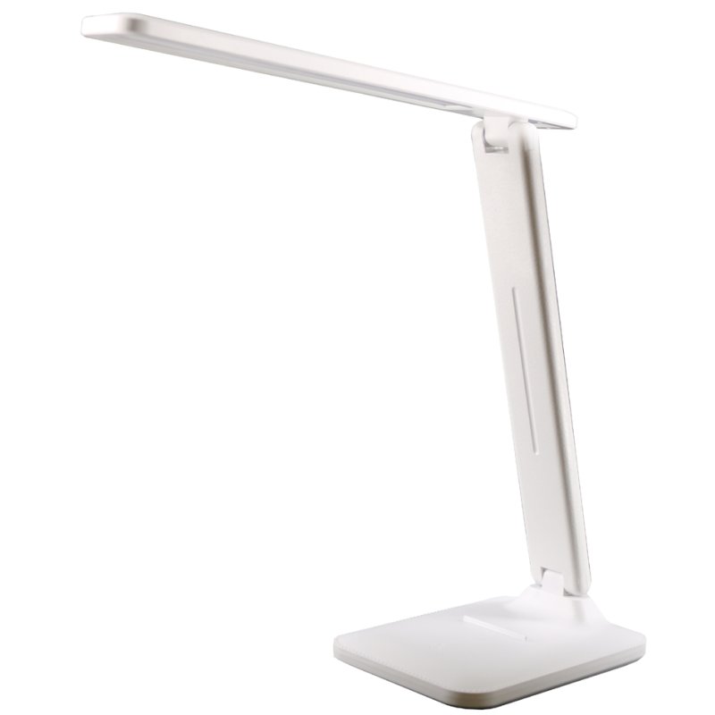 UNiLUX HALO Lampe de bureau LED, rechargeable, blanc, pliable