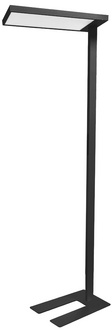 UNiLUX LED vloerlamp VERSUS, zwart, 196 cm, 57W