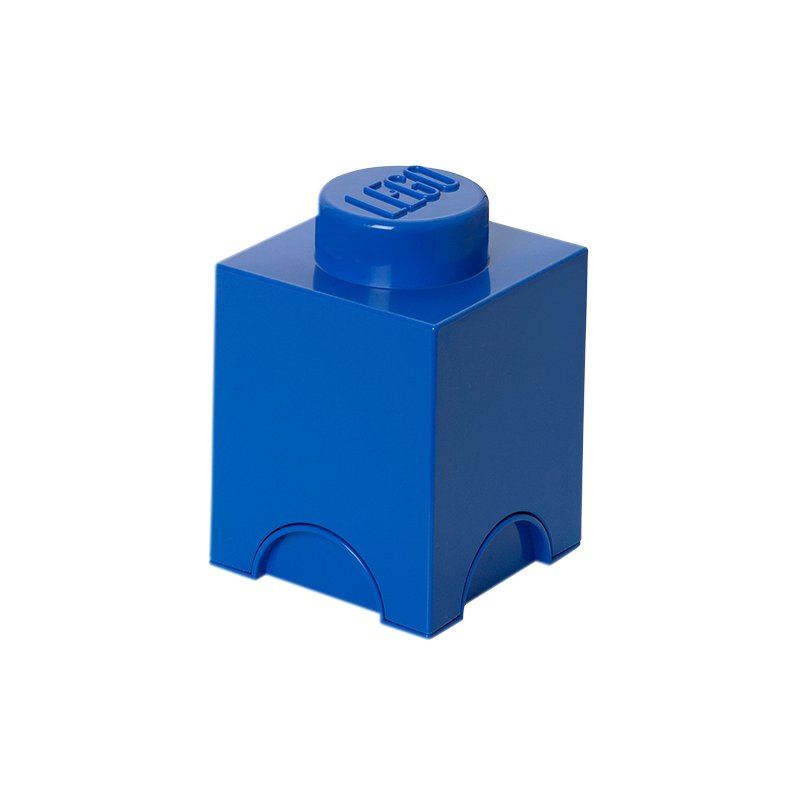 LEGO bloc de rangement STORAGE BRICK 1, jaune, 1,2 litre