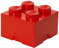 LEGO opbergbrick 4, stapelbaar, blauw, 5,7 liter
