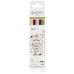 uni-ball fineliner EMOTT set Mystical Spirit, 0,4 mm, 5 stuks