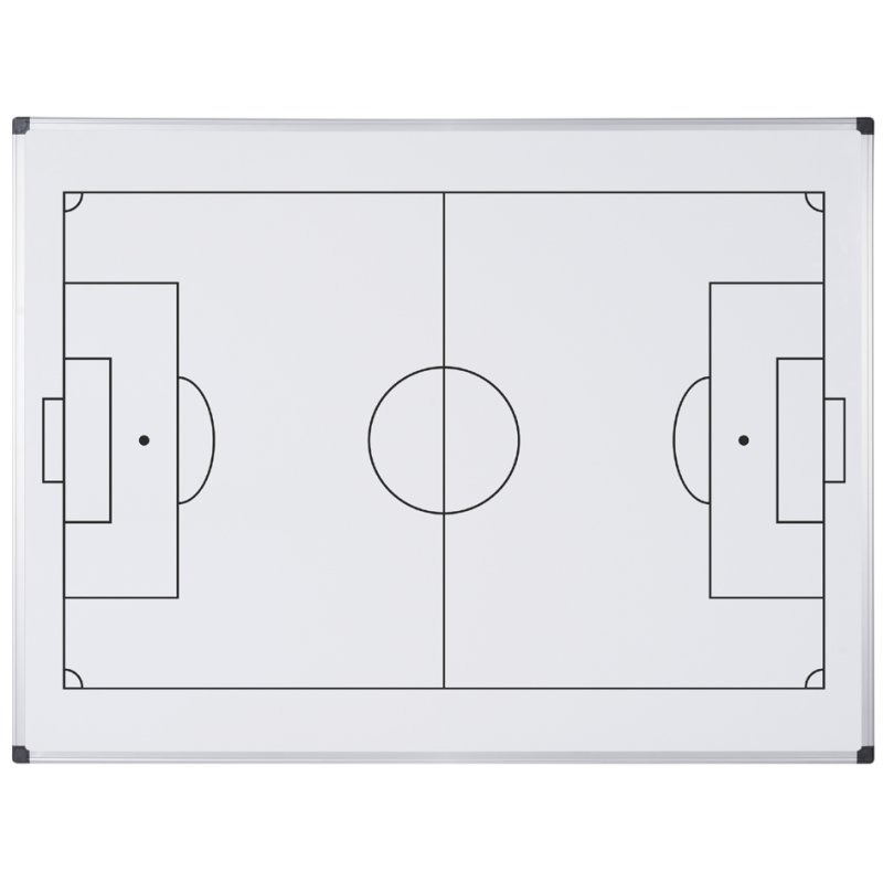 Bi-Office tableau blanc terrain de football, A4, magnétique, acier laqué