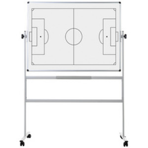 Bi-Office mobiel whiteboard voetbalveld, magnetisch, 120×90 cm
