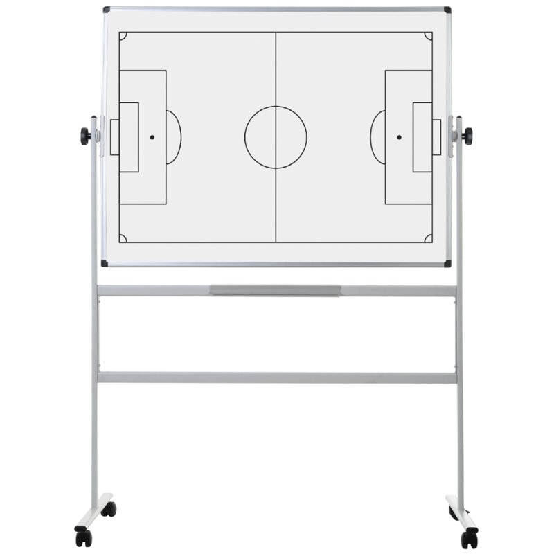Bi-Office mobiel whiteboard voetbalveld, magnetisch, 120×90 cm