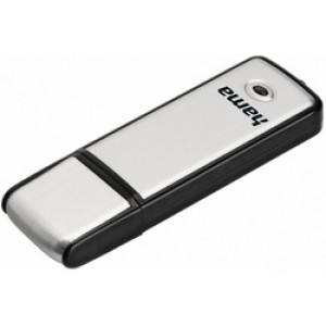 hama USB 2.0 geheugenstick Fancy, 32 GB, zwart/zilver