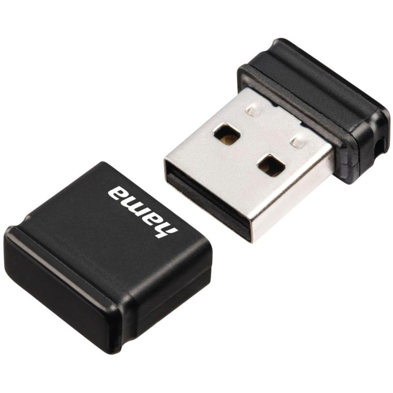 hama USB 2.0 stick Smartly, 64 GB, zwart
