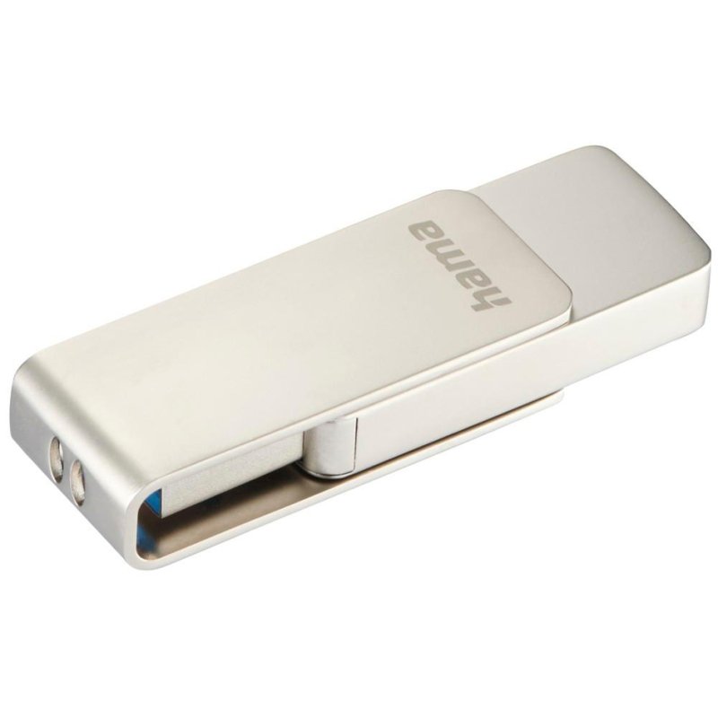 Hama USB 3.0 stick Rotate Pro, 256GB, zilver, draaимechanisme