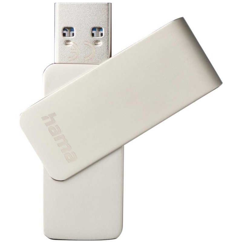 Hama USB 3.0 stick Rotate Pro, 256GB, zilver, draaимechanisme