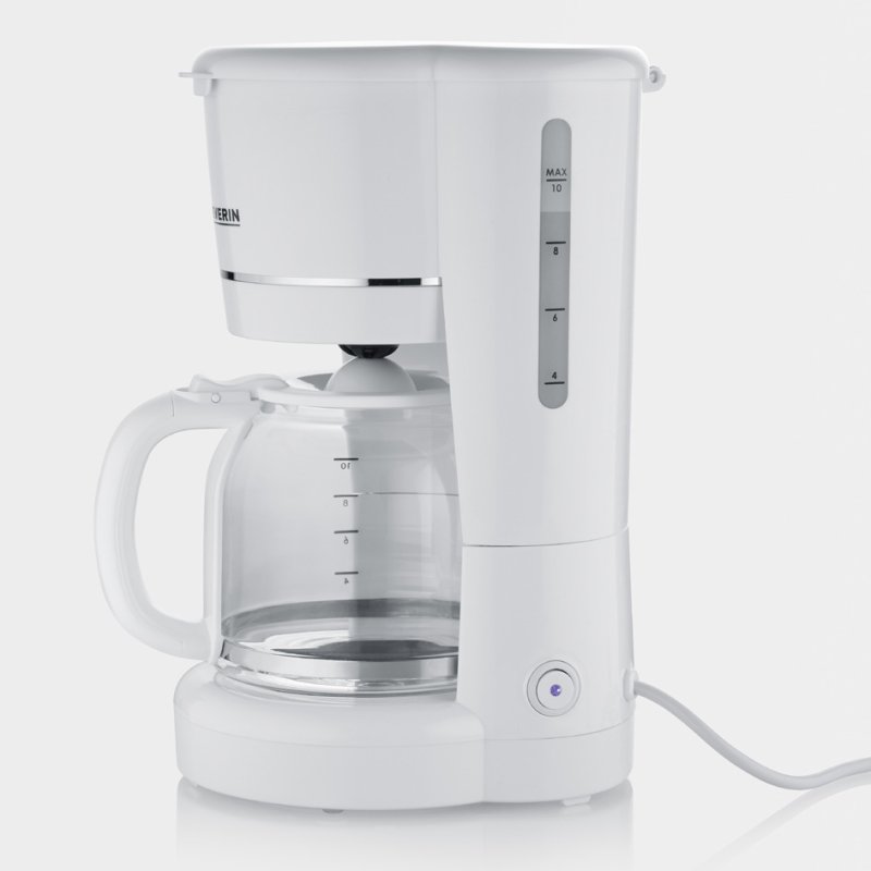 SEVERIN cafetière KA 4323, blanc, 10 tasses, 900 watts