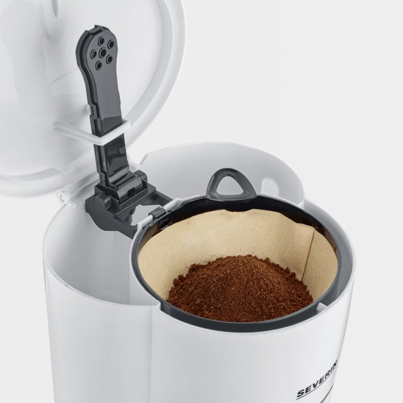 SEVERIN cafetière KA 4323, blanc, 10 tasses, 900 watts