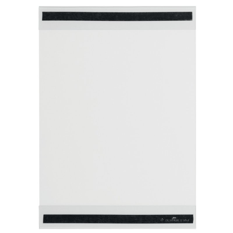 DURABLE porte-document A4, aimant, transparent, 5 pièces