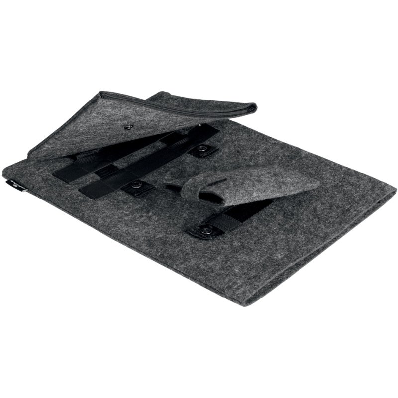 DURABLE laptophoes MultiBag EFFECT, 16,4 inch, PET-vilt, grijs