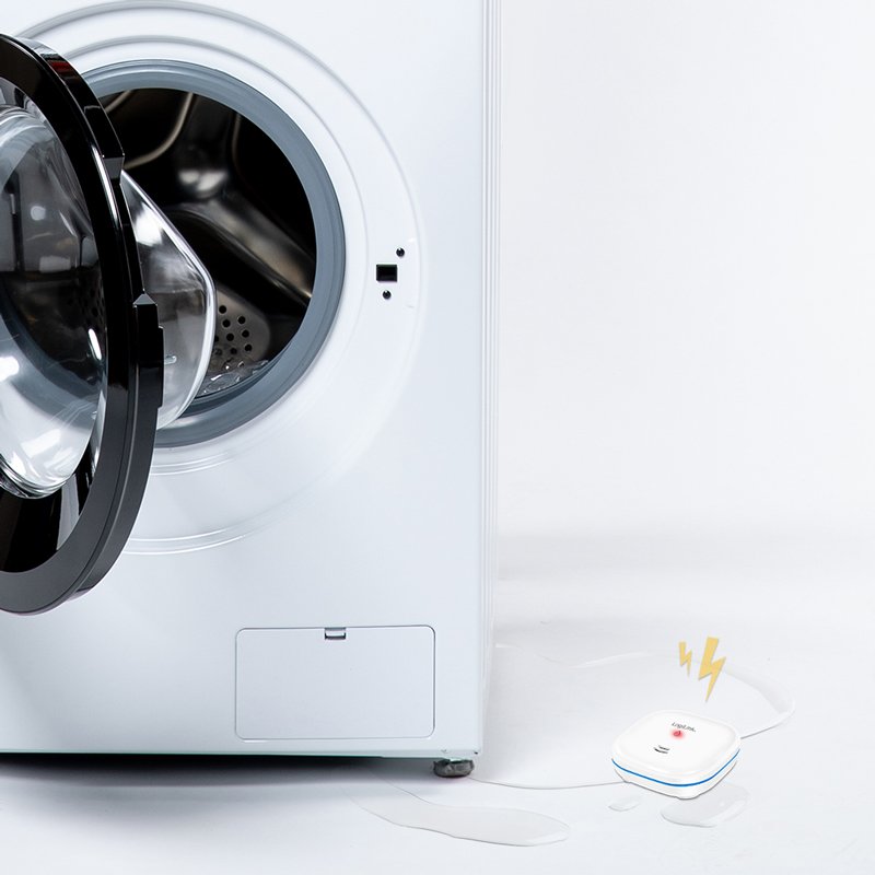 LogiLink Détecteur d'eau, blanc, signal d'alarme 85 dB, IP65