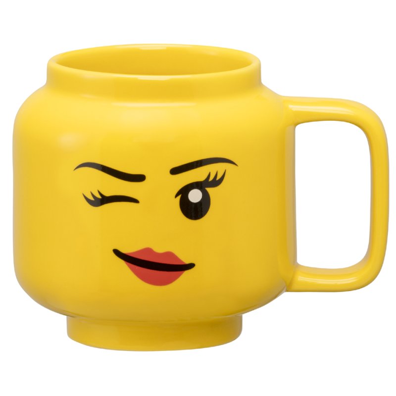 LEGO mug à café HAPPY BOY, jaune, 530 ml