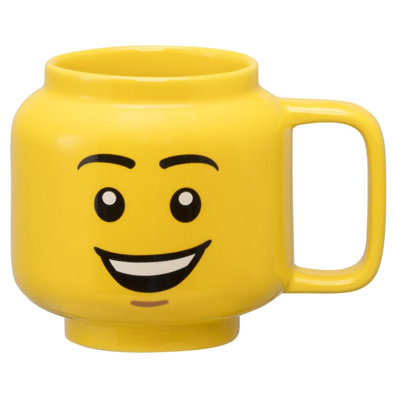 LEGO mug à café HAPPY BOY, jaune, 530 ml