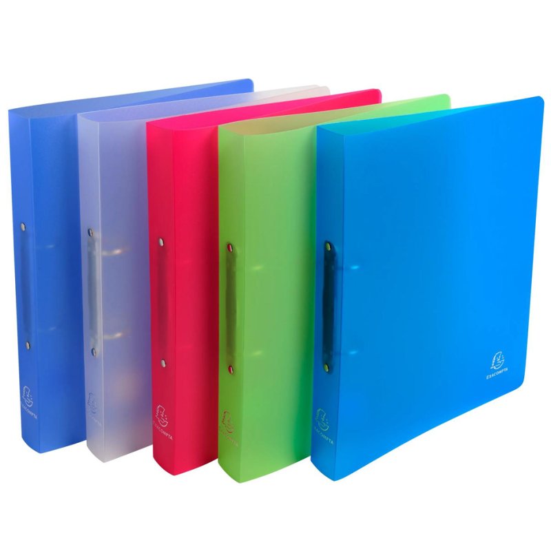 EXACOMPTA ring binder Chromaline, 2-ring, blue, A4+